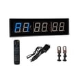 thumbnail image 3 of Temporizador de intervalos LED, reloj temporizador de gimnasio, temporizador de fitness para intervalos, cronómetro de entrenamiento con pantalla kusrkot Temporizador de gimnasio, 3 of 8