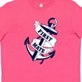 thumbnail image 4 of Inktastic First Mate with Anchor and Banner Youth T-Shirt, 4 of 5