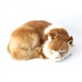 thumbnail image 3 of Transemion Wide Application Emulation Sleeping Breathing Cat For Soft Touch Safe Decoration black 1Set, 3 of 6