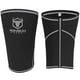 thumbnail image 2 of Rodilleras de 7 mm (1 par) - Rodilleras de alto rendimiento para levantamiento de pesas, cross training y powerlifting - Las mejores rodilleras y correas de compresión - para hombres y mujeres (Negro/, 2 of 5