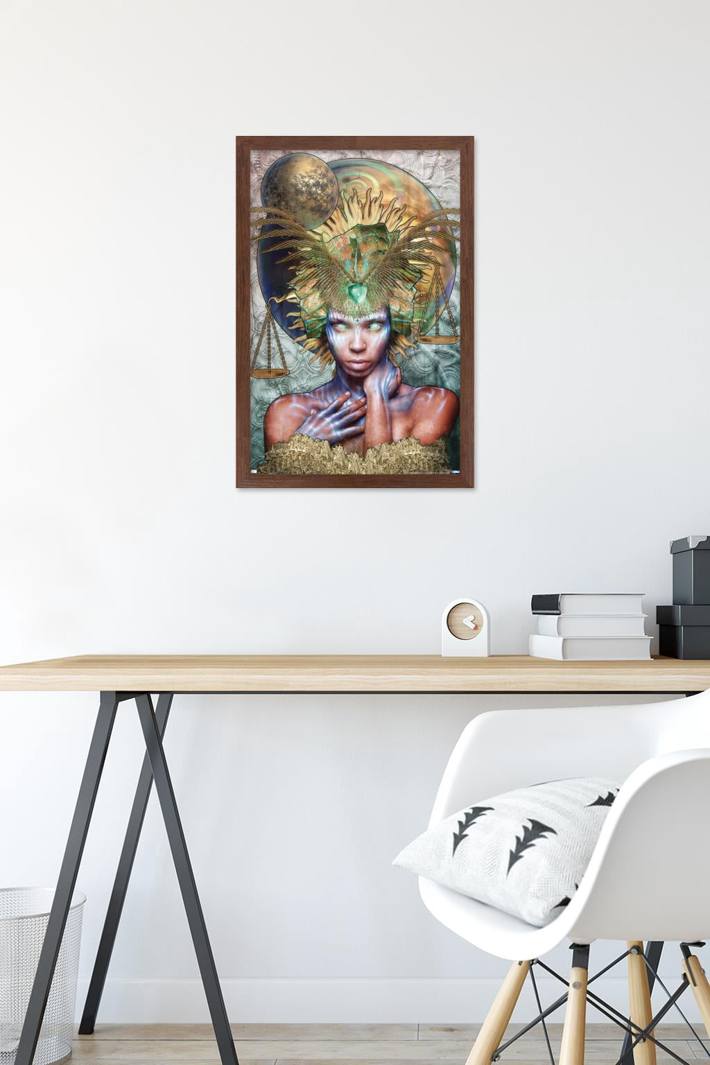 Jena DellaGrottaglia: Cosmic Zodiac - Libra Wall Poster, 14.725" x 22.375" Framed