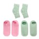 thumbnail image 3 of Calcetines De Gel Hidratante, Talones Exfoliantes Calcetines Hidratantes Nutritivos Promueven La Elasticidad Para El Hogar, 3 of 7