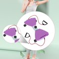 thumbnail image 6 of harayaa Ab Twister Board Home Gym Exercise for Women Waist Twisting Machine for Arms purple, 6 of 9