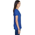 thumbnail image 2 of Champion Womens Short Sleeve Ring Spun T-Shirt, S, Royal, 2 of 3