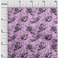 thumbnail image 2 of oneOone Viscose Chiffon Amethyst Fabric Floral Diy Clothing Quilting Fabric Print Fabric By Yard 42 Inch Wide, 2 of 4
