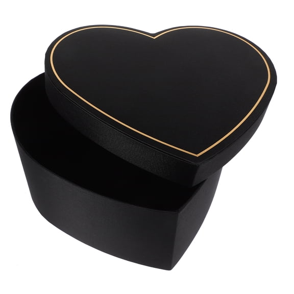 HONMEET Heart-Shaped Chocolate Box for Valentine's Day, 13.5in Romantic Candy Storage Container