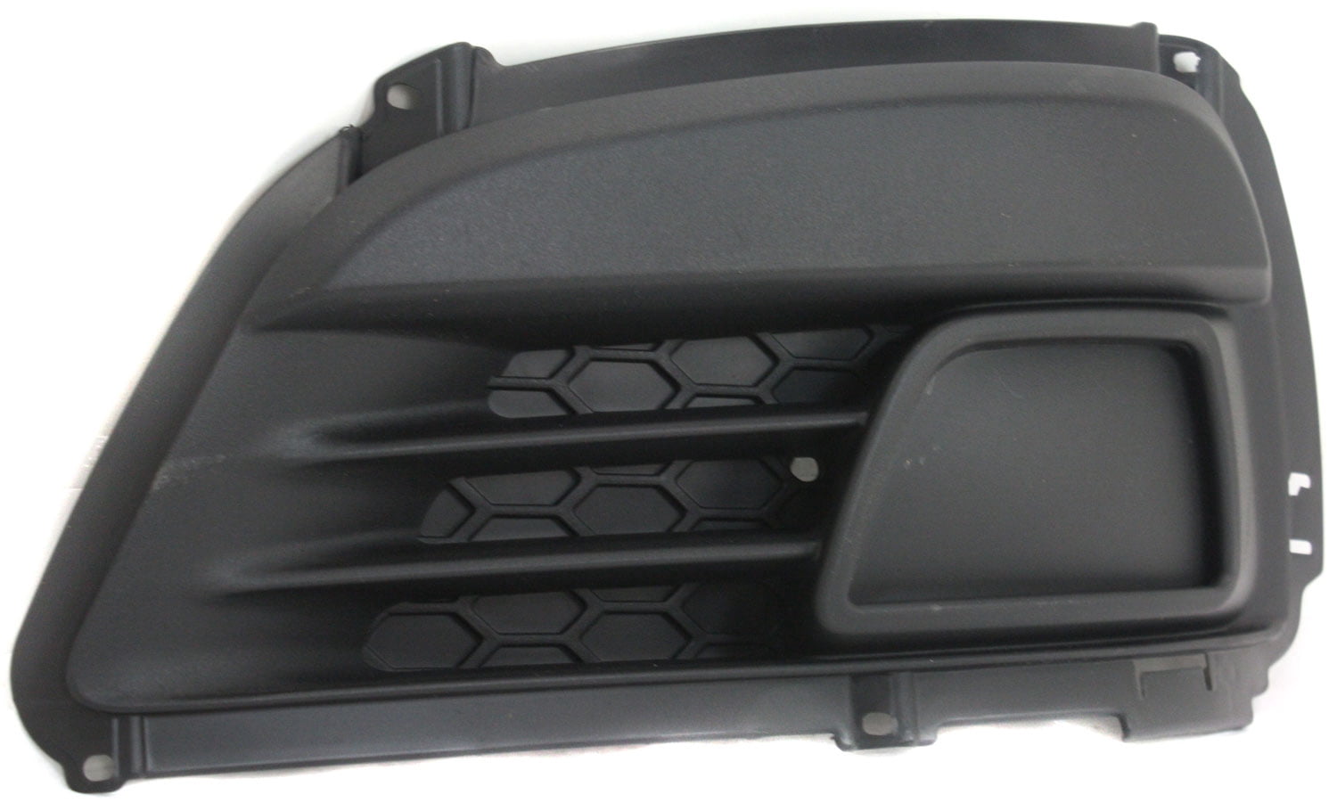 Fog Light Cover Compatible with 2009-2010 Kia Optima Magentis Left Driver Black