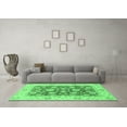 thumbnail image 3 of Ahgly Company Indoor Rectangle Oriental Emerald Green Traditional Area Rugs, 3' x 5', 3 of 4