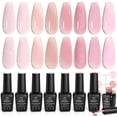 thumbnail image 1 of Set de esmaltes de uñas Beetles Spring Jelly Gel, 8 colores, 7 ml, 1 of 7