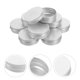 thumbnail image 5 of Caja de muestras de aluminio de 24 piezas de 60 ml con rosca, frascos de viaje, envase cosmético, tarro de crema vacío con tapa para pomada de maquillaje (plateado), 5 of 7