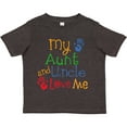 thumbnail image 3 of Inktastic My Aunt and Uncle Love Me Boys or Girls Toddler T-Shirt, 3 of 5