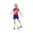 thumbnail image 2 of Muñeca Barbie Profesiones Jugadora de Fútbol Playera Roja, 2 of 4