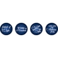 thumbnail image 2 of Darling Souvenir Pack of 190 Pcs Hanukkah Jewish Stickers Candy Chocolate Labels-Blue & White, 2 of 2
