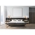 thumbnail image 2 of Living District LD6156BR Eclipse 2 Light Table Lamp with Frosted White Glass, Brass, 2 of 4