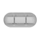 thumbnail image 2 of Clips para cables, organizador de escritorio para oficina, organizador de cables flexible, soporte para cables, cable de carga USB para ratón, cable de alimentación, auriculares, 2 solt gris, 2 of 7