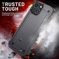 thumbnail image 2 of Funda para iPhone 14, doble capa de protección, a prueba de golpes, protección para pantalla y cámara., 2 of 5