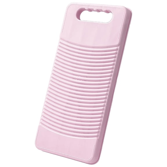 Portable Hand Washing Machine Plastic Manual Laundry Washer for Underwear Socks / Non Travel Clothes Cleaner with Soap Rack, A Flat Washboard