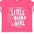 thumbnail image 4 of Inktastic Little Surf Girl with Surfboard Girls Toddler T-Shirt, 4 of 5