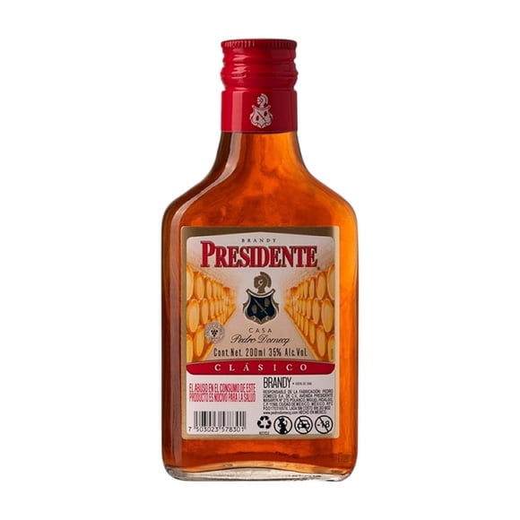 Brandy Presidente Clásico 200 ml
