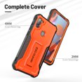 thumbnail image 3 of ExoGuard For Samsung Galaxy A11 Case, Phone Case with Screen Protector and Kickstand (Orange), 3 of 7