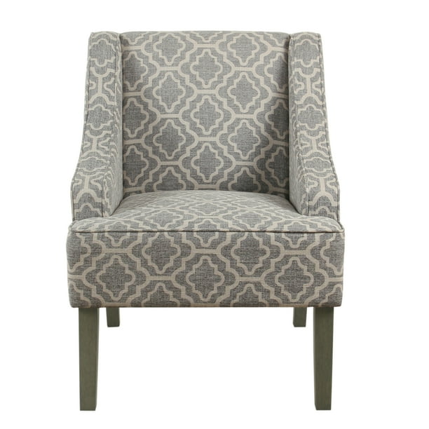 HomePop Classic Swoop Arm Accent Chair - Walmart.com ...