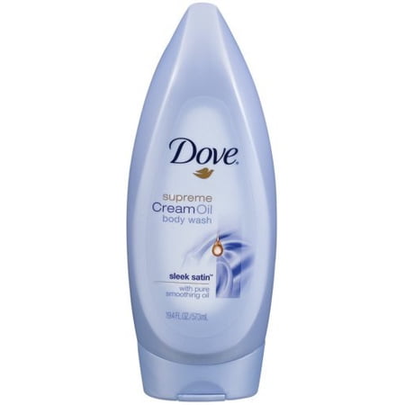 Dove Supreme Cream Oil Body Wash, Sleek Satin, 19.4 Ounce