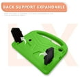 thumbnail image 2 of Allytech Kids Case for Lenovo Tab M10 10.1-inch TB-X605F / TB-X505F, Soft EVA Rubber Heavy Duty Protection Drop Proof Kids Friendly Kickstand Handle Lightweight Cover Case, Green, 2 of 8