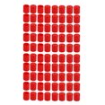 thumbnail image 1 of 100 unids 16 mm dia interior pvc tapa flexible de vinilo tapa de rosca rosca protectora cubierta roja, 1 of 3
