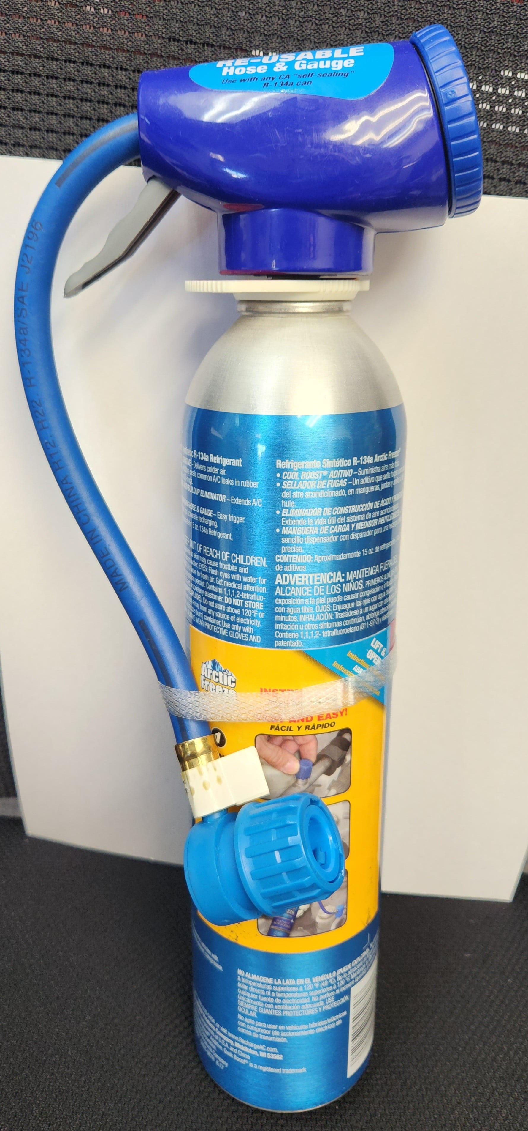Interdynamics A/C Refrigerant R134A 18 oz Automotive Refrigerant