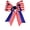 A 1PCS, variant on HOARBOEG 1PCS Patriotic Hair Accessories 4th of July Hair Bow Red White Blue Star Striped Flag Hair Clip Independence Day American Flag Side Clip for Women Gift