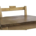 thumbnail image 3 of Sunset Trading Brook 24" Wood Napoleon Barstools with Arms in Cream (Set of 2), 3 of 5