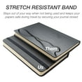 Samsill Large Hardbound Writing Notebook Journal, 7.5"x10", Black ...