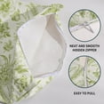 thumbnail image 6 of Sage Green Floral Pillow Covers 18x18 Set of 2 Spring Flower Vintage Chinoiserie Cream Decorative Throw Pillows Outdoor Country Farmhouse Pillowcases Square Cushion Case Decor for Home Sofa Couch Bed, 6 of 6