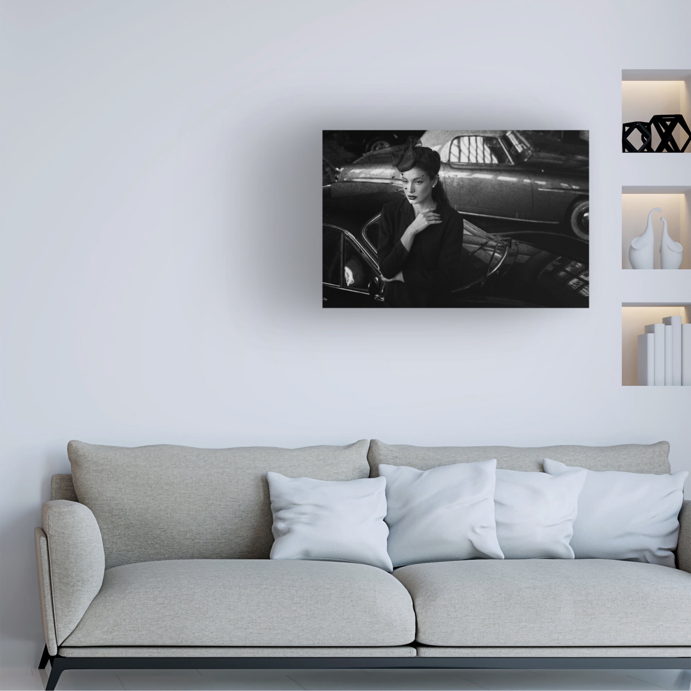 Canvas Wall Art - Anthony Skip 'Untitled' Wall Art for Living Room, Bedroom, or Office Décor by Trademark Fine Art - 19 x 12 Inches