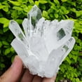 thumbnail image 3 of Healing Amethyst Citrine Green Phantom Cluster Crystal Stone Natural Clear Quartz Point Druzy Chakra Reiki Specimen Mineral Collection Decor Gift, 3 of 7