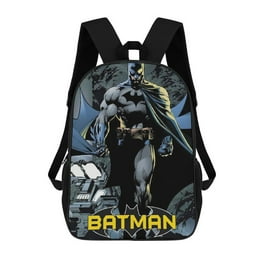 Batman Backpacks 17 Inch Bookbag Casual Daypack for Travel Camping
