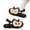 Black, variant on Girls Summer Fruit Slippers Thick Sole Indoor Outdoor Cute Childrens Home Shoes