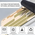thumbnail image 5 of Earth Bath Mat,Green Abstract bobo Leaf Modern Art Non-Slip Volume Super Absorbent Fast Drying for Bathroom Kitchen Door mat,Eco-Friendly Easy to Clean 20×31Inch (50 * 80cm), 5 of 6