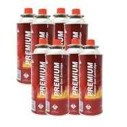 Sterno 8oz Butane Fuel Cartridge 4PK, Gas Canister for Stove, Dual ...