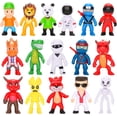 thumbnail image 1 of KEVCHE 16 Piezas Stumble Guys Figuras Juguetes, Figuras de Stumble Guys Mini Figuras Decoración de Escritorio, Stumble Guys Juguetes para Niños y Aficionados, Edad 3+, 1 of 2