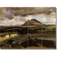 thumbnail image 1 of Ceramic Tile Mural-Jean Corot Country Painting 191. 48" w x 36" h using (12) 12 x 12 ceramic tiles, 1 of 3