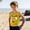 Yellow, variant on SGFCWSX Boys Tank Tops Sleeveless Print Crew Neck Regular Fit Outdoor Daily Wear Tops for Kids Red Size 8 Years