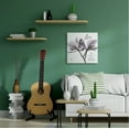 thumbnail image 2 of Stupell Industries Love Like Never Hurt Purple Orchid Floral Silhouette Canvas Wall Art by Albert Koetsier, 2 of 6