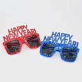 thumbnail image 4 of UBIUO 5 Pairs 2023 Happy New Year Eyeglasses Funny New Year Party Glasses New Years Eve Party Supplies Photo Booth Props 2023, 4 of 4