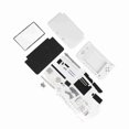 thumbnail image 1 of Full Housing Case, Cover Shell Repair Parts Complete Fix Replacement Kit Complete Housing Shell Kit Complete Housing Replacement Kit with Buttons and Srews Kit for 3DS XL, 1 of 7