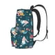 thumbnail image 3 of Disketp Garden Gnomes In Flower Mochila Escolar de Gran Capacidad y Peso Ligero, Mochila de Viaje Ideal para Escuela, Trabajo y Uso Diario, Cómoda y con Estilo, 3 of 8