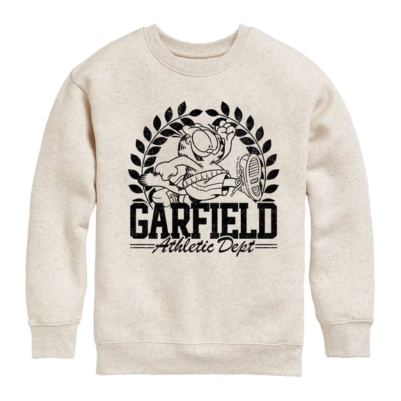 Garfield - Athletic Dept - Toddler & Youth Crewneck Fleece Sweatshirt