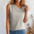 thumbnail image 2 of Yindaity Womens Short Sleeve Top Womens Summer T-Shirts Short Sleeve V Dolman Tops with Side Shirring Loose Fit Shirts Spring Fashion(Beige,L), 2 of 4
