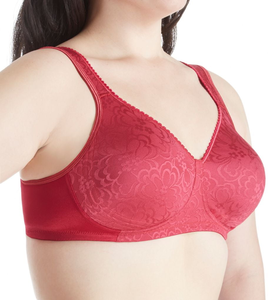NEW PLAYTEX 18 Hour wirefree BRA ultimate lift and support 4745 GALACTIC RED