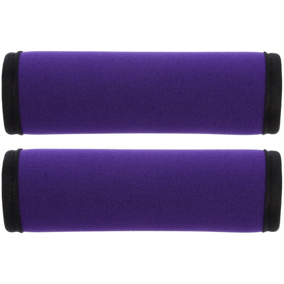 Clispeed 2Pcs Purple Barbell Pad for Strength Training Dumbbell Pad Exercise